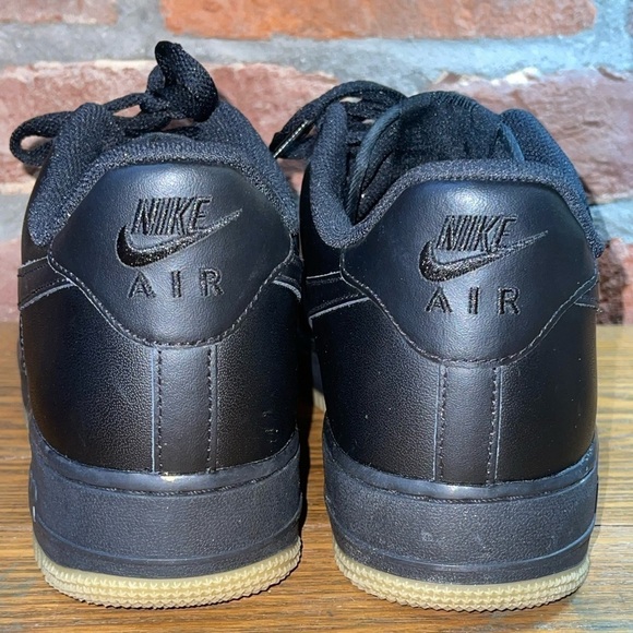 Nike Air Force 1 Low Black Gum DZ4404-001 Men's Size 10.5 - Picture 7 of 10